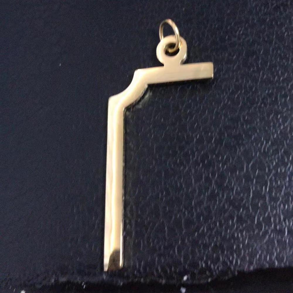 14kt New Solid Gold Energy Balancing pendant